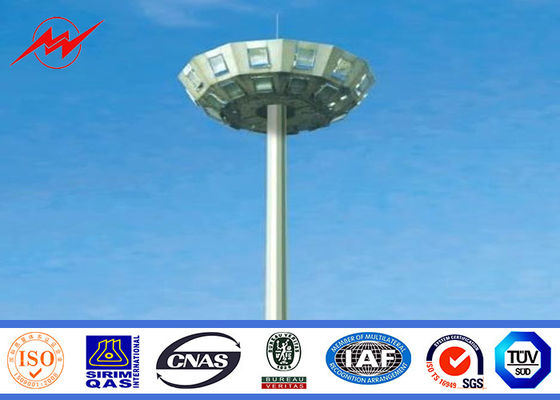 Openlucht80m Gegalvaniseerde het Schilderen Hoge Mast Pool met het Opheffen van Systeem