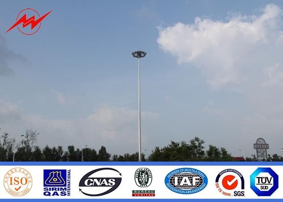 30m multisided pool van de hete onderdompelings de gegalvaniseerde hoge mast met het opheffen van systeem