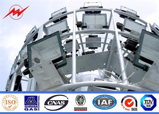 De hete onderdompeling galvaniseerde de poollicht van de deur uit hoog mast voor sportcentrum