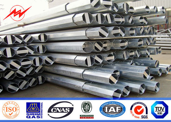 Klasse Één 8M Gegalvaniseerd Electric Power Pool 3mm voor 69KV Transmissielijn