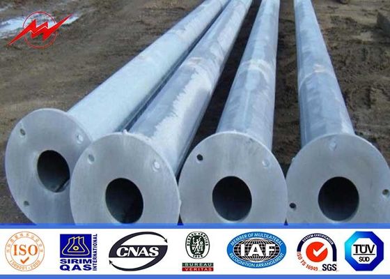 Hot Dip gegalvaniseerd 60 ft lengte 70 ft 90 ft stalen paal voor elektriciteitsdistributie