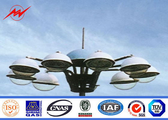 De openlucht vouwende Hoge Mast Pool van de machtspool met het opheffen van systeem