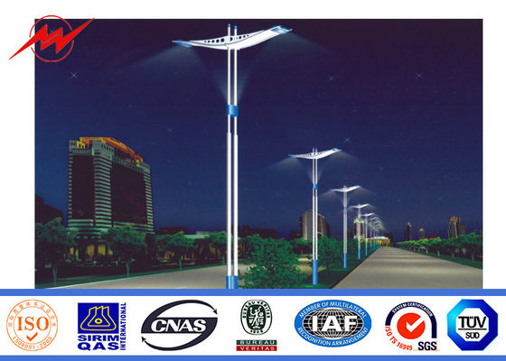 HDG 3mm het schilderen Gegalvaniseerd Staal Pool Één Sectie voor Wegverlichting