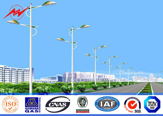 6mm 3mm dikte enig steun Gegalvaniseerd Staal Pool voor straatlantaarn