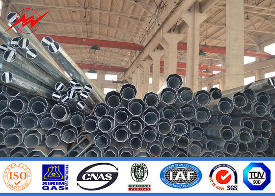 69 KV de Hete Onderdompelings Gegalvaniseerde Elektromacht Pool, Staal Tubulaire Pool van 11.8 M