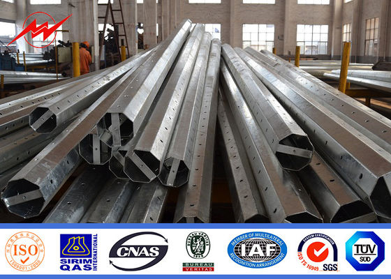 11KV Elektrische de Transmissiemacht van HDG Pool 25M 20KN met Dwarswapens