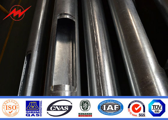 Enig de Steunparkeerlicht Polen 5m Hoogte 3mm van de straatverlichting Dikte