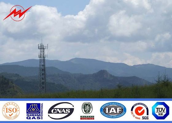 Toren van de Antenne Monopool van staaltelecommunicatie de Cellulaire voor Mededeling, ISO 9001