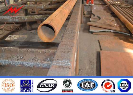 11m het Poeder die het Dubbele Parkeerlicht Polen met een laag bedekken van de Wapenstraat maakt Warmgewalst Staal waterdicht