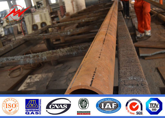 De hete onderdompeling galvaniseerde 7m zonnestraatlantaarn Polen met enig wapen