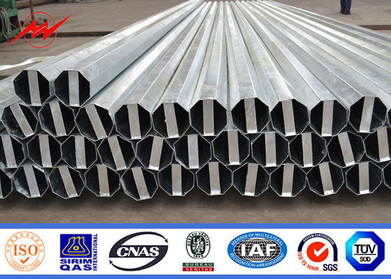 NGCP 8 het Nut Pool van het Kanten30ft Staal voor 69KV Elektromachtsdistributie