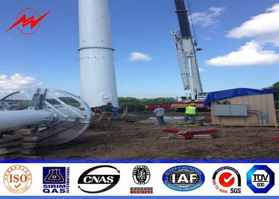 Om 100 voet Multi - Toren van Platform de Monopool, de Zelfstandige Toren van het Staalrooster