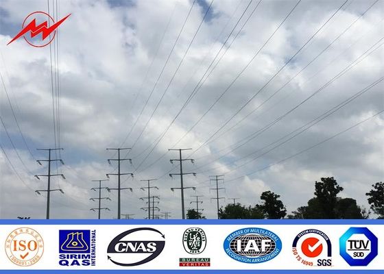 De Galvanisatie Elektromacht Pool van het tubulaire/Roosterstaal voor Transmissielijn