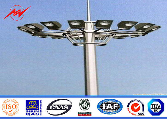 15M van LEIDENE Hoge de Weg/de Luchthaven Hoge Mastverlichting Pool ISO 9001 Mast Lichte Pool