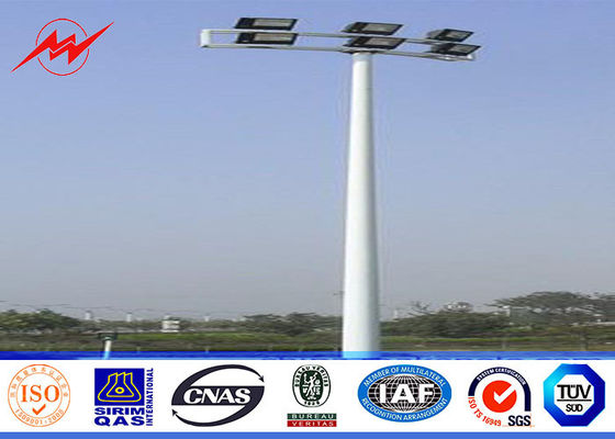 Gegalvaniseerde 30M Hoge Mast Pool met kruk voor Parkeerterreinverlichting