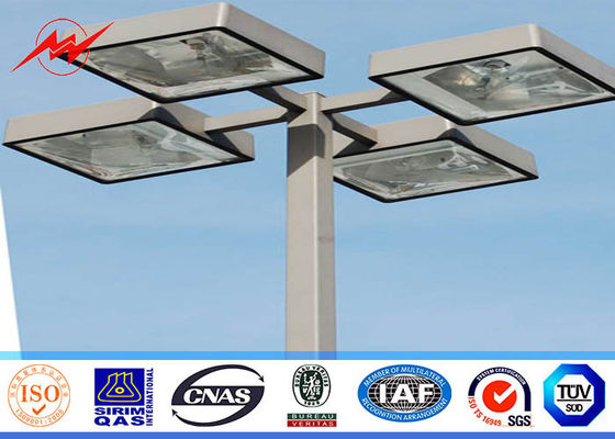 Luchthaven30m HDG Hoge Mast Pool met dubbel lantaarnpaneel voor de verlichting van het 100 vierkante metersstadion