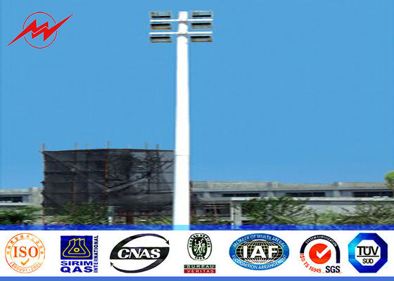 70 meters in hoogte Hoge Mast Pool met cirkellantaarnpaneel voor vloedverlichting