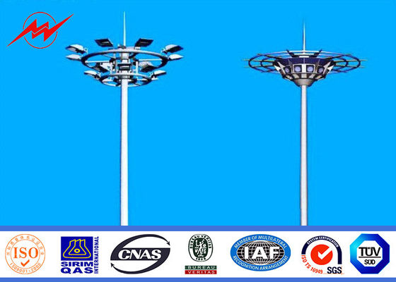 De Hoge Mast Pool, Commerciële Openlucht Lichte Polen van de poederdeklaag 30M met het Opheffen van Systeem