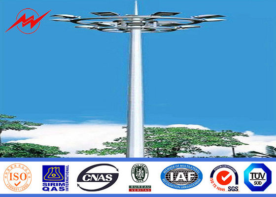 Anticorrosieve Ronde 25M HDG-Plein Hoge Mast Pool met Rond Lampcomité