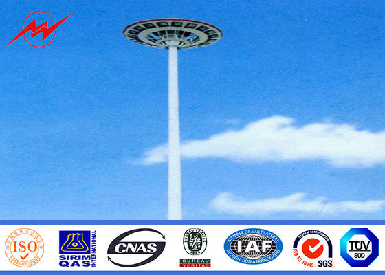 Gegalvaniseerde Verminderde 30m Hoge Mast Lichte Pool, Woon Openlucht Lichte Polen