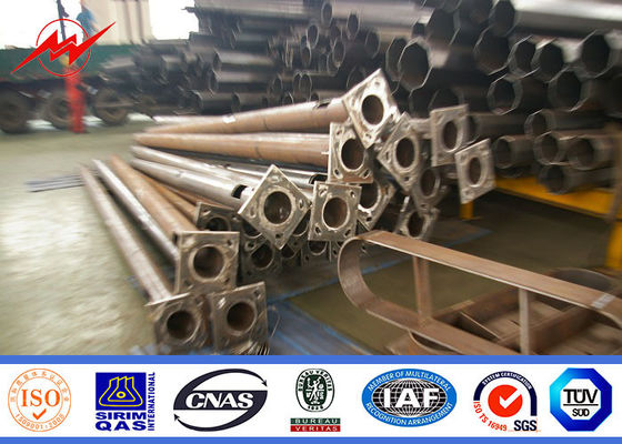 Gegalvaniseerde Verminderde 30m Hoge Mast Lichte Pool, Woon Openlucht Lichte Polen