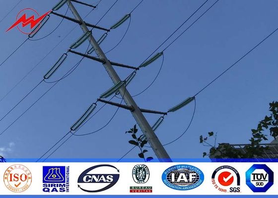 20M 16KN 4mm het Nut Pool van het thikcnessstaal voor elektromachtslijn met witte poederdeklaag