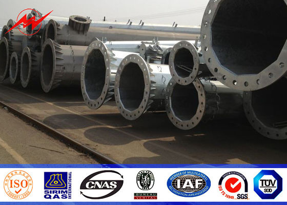 Kegel10m-Staal Tubulaire Pool voor 110kv-de Transmissielijn van de Machtsdistributie