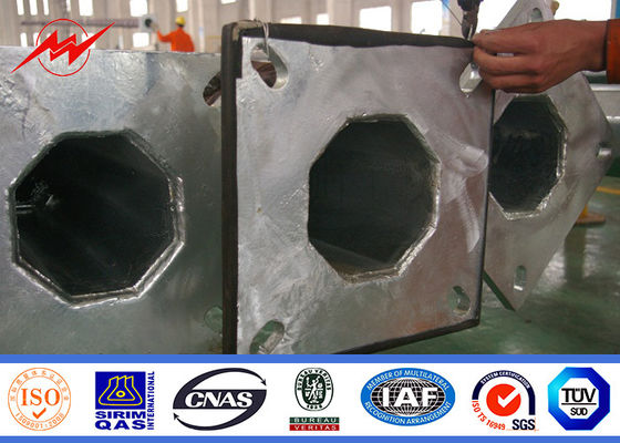 Waterdichte Hete Onderdompelingsgalvanisatie 9m Zonne Lichte Polen voor Wegverlichting