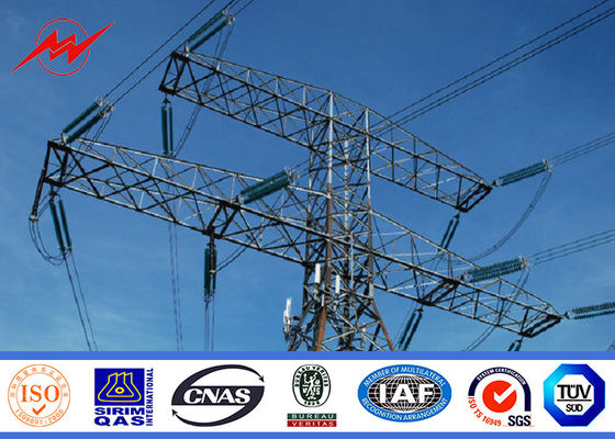 500kv van het de Torenstaal van Pool van de machts Elektrische Transmissie Mono Monopole de Antennetoren
