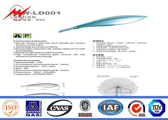 De openlucht Gegalvaniseerde Straatlantaarns Polen van Polen van het Staalnut met Dubbel Wapen