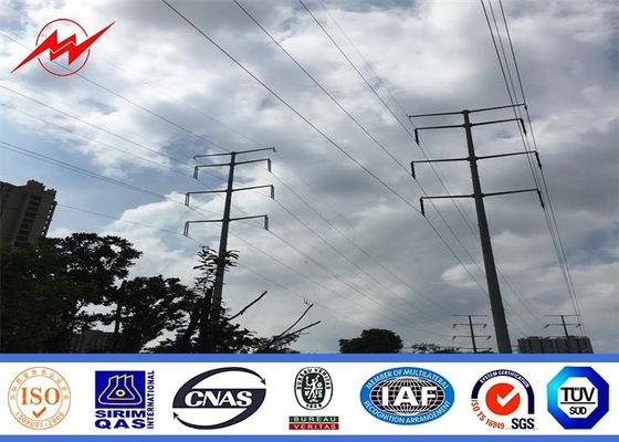 Schokbestendig Gegalvaniseerd het Staalnut Polen 3mm van elektriciteitsnut Q345 Dikte