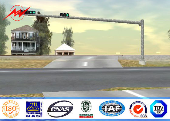 Kegel/om 5m Poederdeklaag Gegalvaniseerd Staal Pool voor Verkeerssysteem