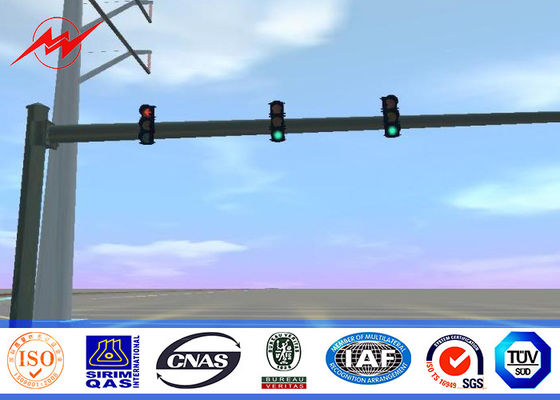 Kegel/om 5m Poederdeklaag Gegalvaniseerd Staal Pool voor Verkeerssysteem