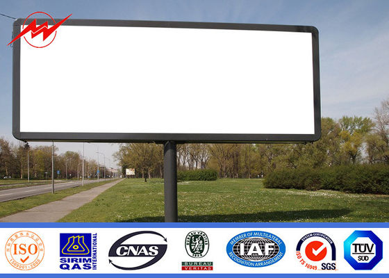 De hoge Heldere Staal Openluchtaanplakbord Volledige Kleur van de Reclamestructuur buiten LEIDEN Aanplakbord