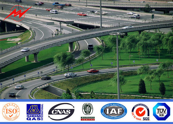 4 secties 10mm Hoge Mast Lichte Pool voor de Stadsvierkanten van Luchtparadesposten