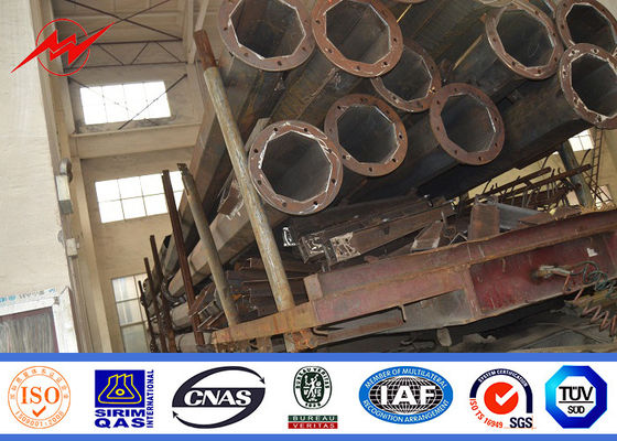 Het openluchthdg12m-Poeder die van Straatlantaarnpolen 15 van de Garantie met een laag bedekken Jaar Tijd