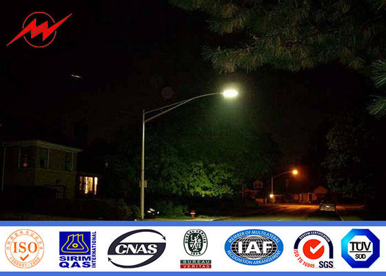 12m Hoogte 3mm Zonnepaneel van Polen van de Dikte het Achthoekige Openluchtverlichting voor Straat