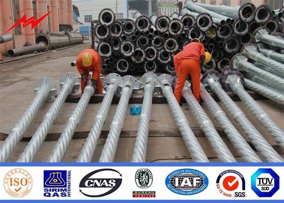 10m 3mm het Commerciële Parkeerlicht Polen van de Muurdikte voor Straatverlichting