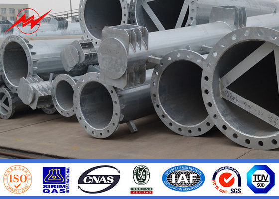 45ft Filippijnse Gegalvaniseerde Lichte Pool Beroeps met Dwarswapen