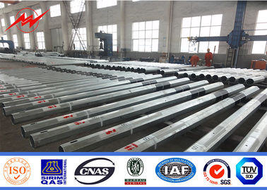 Hot Dip gegalvaniseerd stalen transmissie kracht paal met ISO9001 certificaat