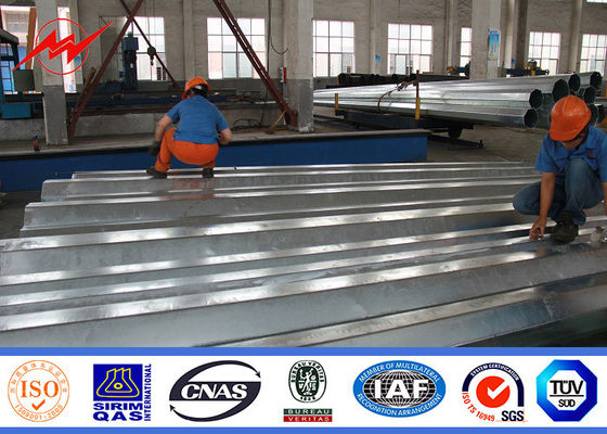 20m Macht Gegalvaniseerd van het de Distributiemateriaal van Staalpolen het Metaalnut Polen