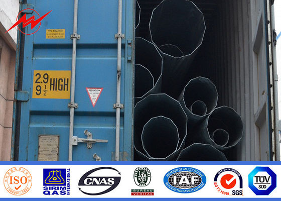 De Straat Dubbele Lamp Openlucht Lichte Pool van Polen van het nevelverf Gegalvaniseerde Staal