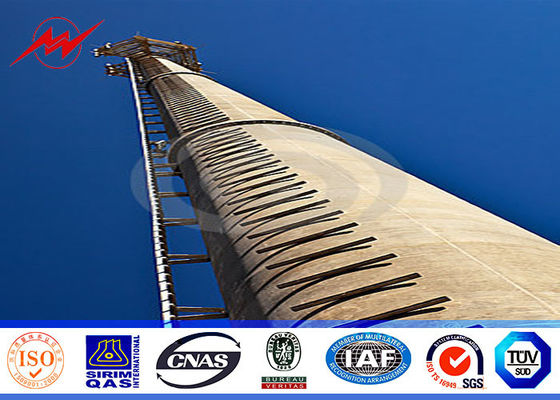 Van communicatie Aangepaste Toren Distributie verminderde de Monopool 90 voet - 100 voet