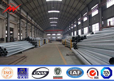 NEA Hot Dip Galvanized Tubular Pole 25ft 35ft 45ft Voor stroomoverdracht
