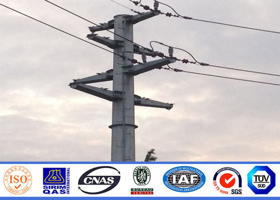 11.8M Gr65 Hete Onderdompelings Gegalvaniseerd Staal Pool 5mm het Staaltransmissie Polen van de Muurdikte