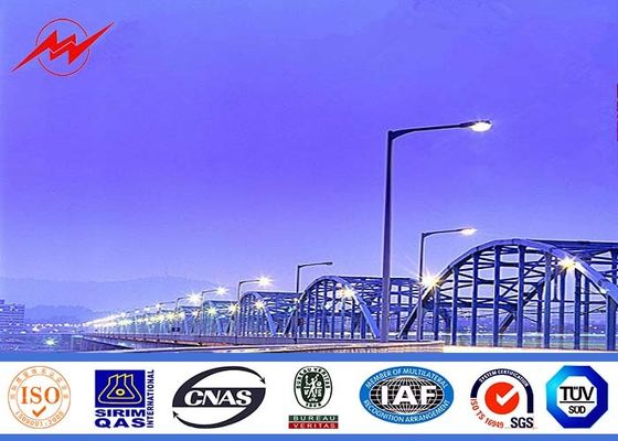 De enige Verlichting van de de Maststraat van het Wapensq235 Staal Hoge Polen galvaniseerde Straatlantaarn Pool
