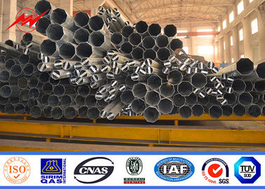 Hot Dip Galvanizing Power Steel Pole met ISO9001 certificaat Q460