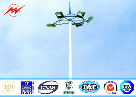 Van de de Masttoren van de achthoekige Stadionvoetbal Hoge Douane 30M van Pool Lichte voor Zeehaven