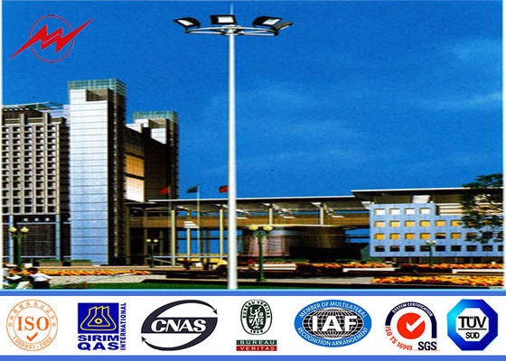 35M HDG 400W HPS Hoge de Toren Achthoekige Vorm van Mastpool met de Verlichting van het Metaalhalogenide