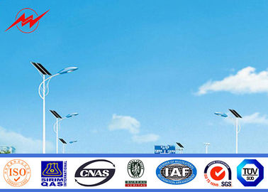 6m 8m 10m 12m het Zonne Gegalvaniseerde Staal Hete Onderdompeling van Straatlantaarnpool